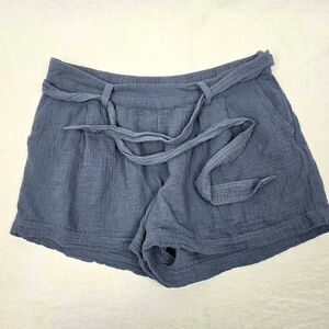 Maurices Navy Blue Waist Shorts Womens M